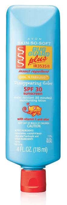 Skin So Soft Bug Guard Plus IR3535® SPF 30 Cool 'N Fabulous™ Disappearing Color Lotion